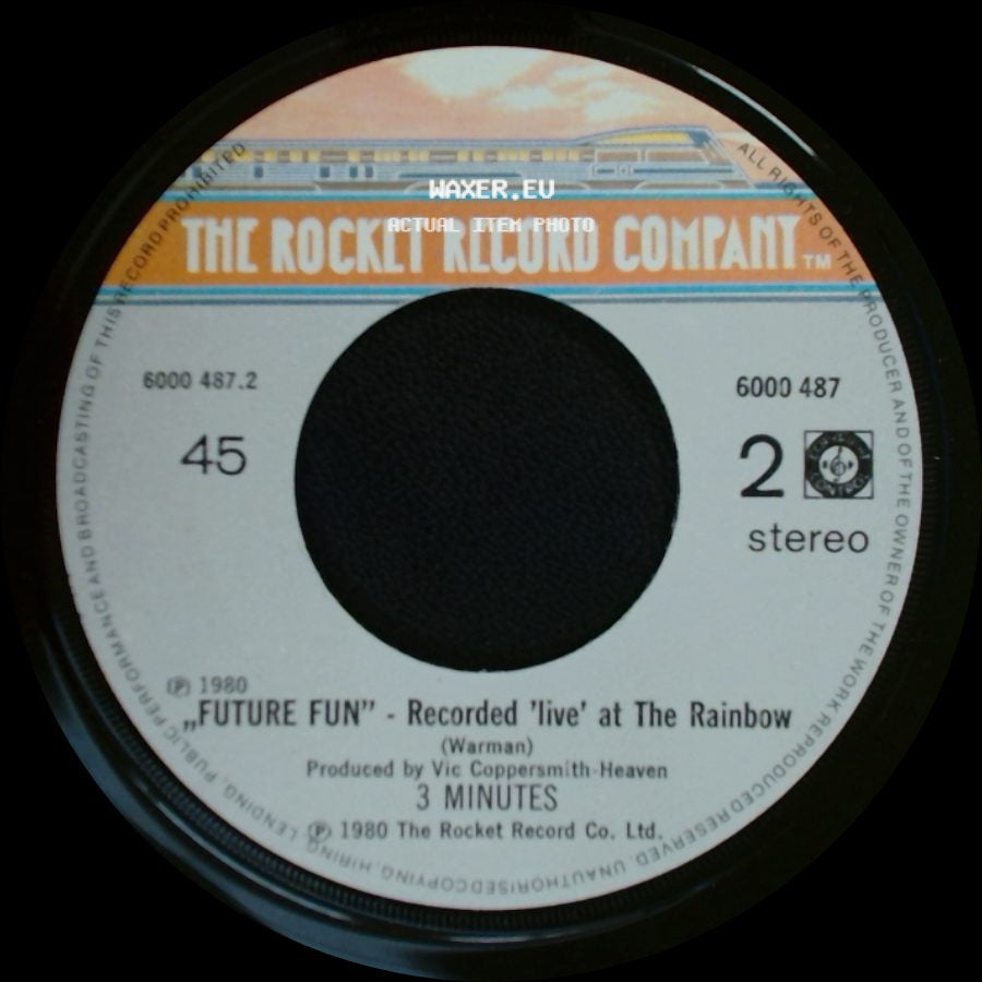 Unknown Artist - "Future Fun" - Recorded 'live' At The Rainbow / Automatic Kids side A