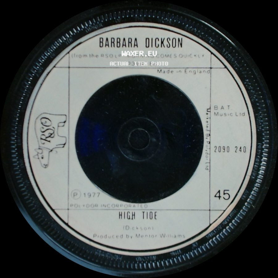 Barbara Dickson - High Tide / Lover's Serenade side A