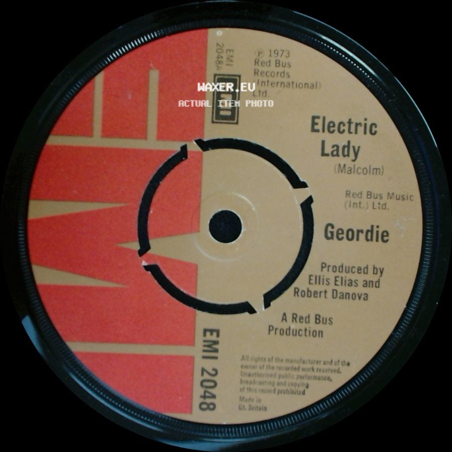 Geordie - Stomp / Electric Lady side B
