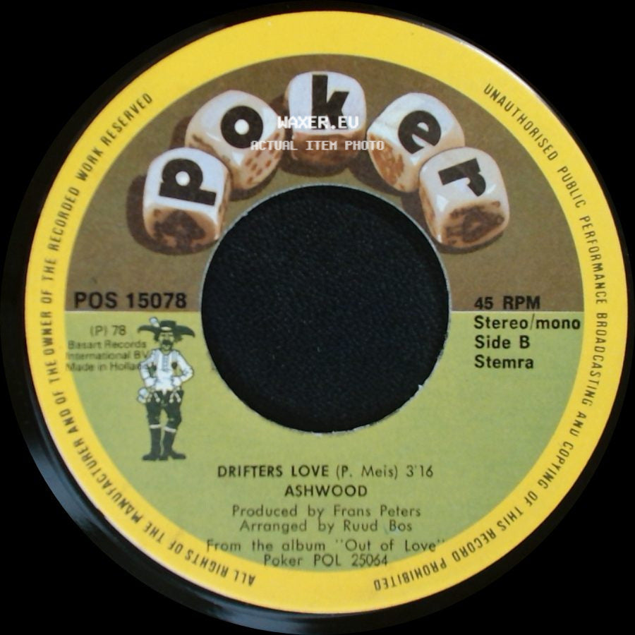 Ashwood - I Need You As A Friend / Drifters Love side B