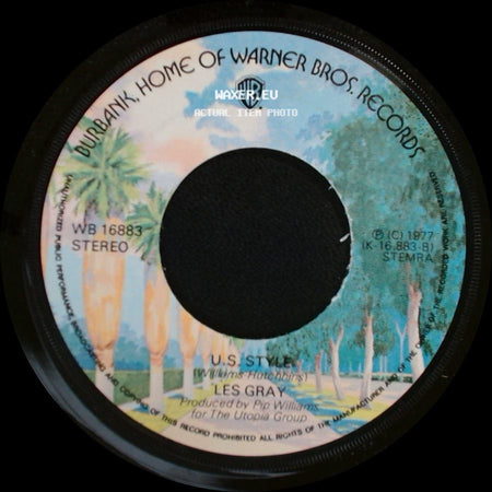Les Gray - A Groovy Kind Of Love / U.S. Style side B