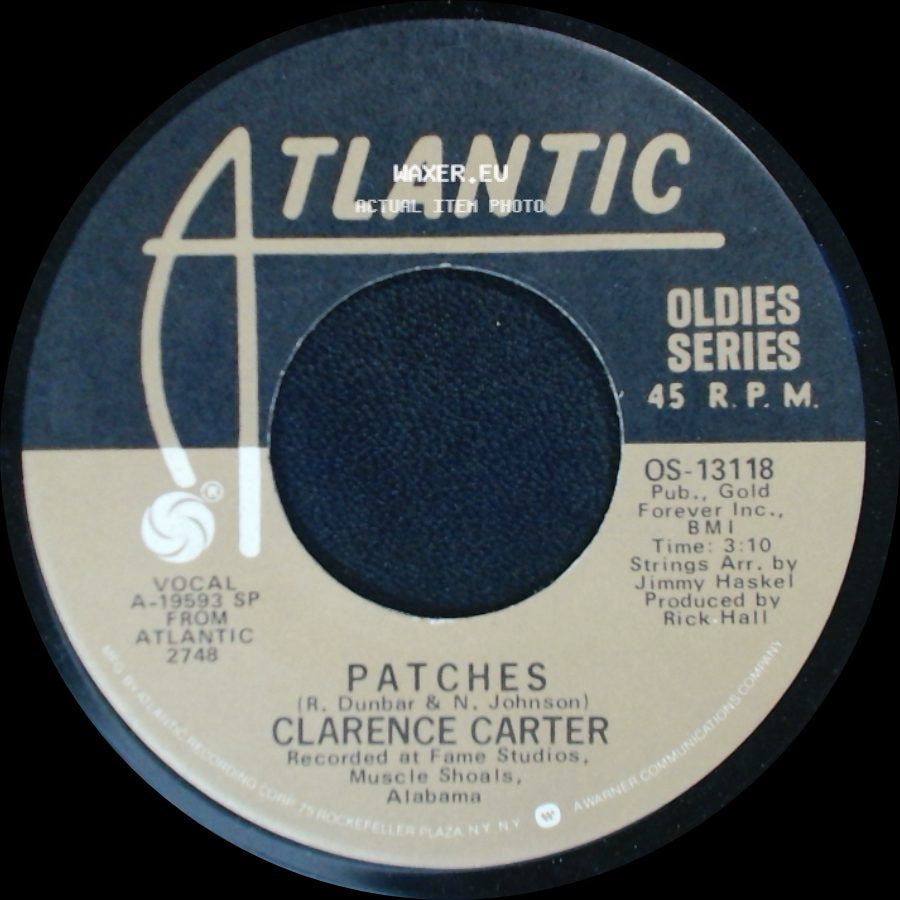 Clarence Carter - Patches / Too Weak To Fight side A