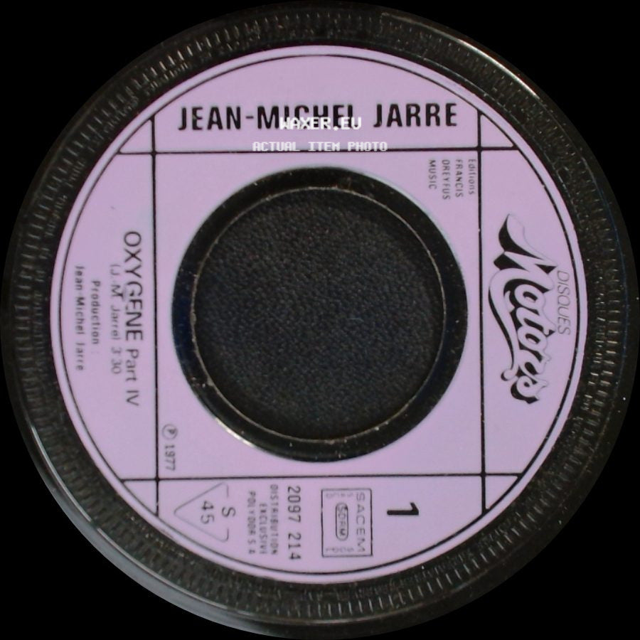 Jean-Michel Jarre - Oxygene Part Iv / Oxygene Part Vi side A