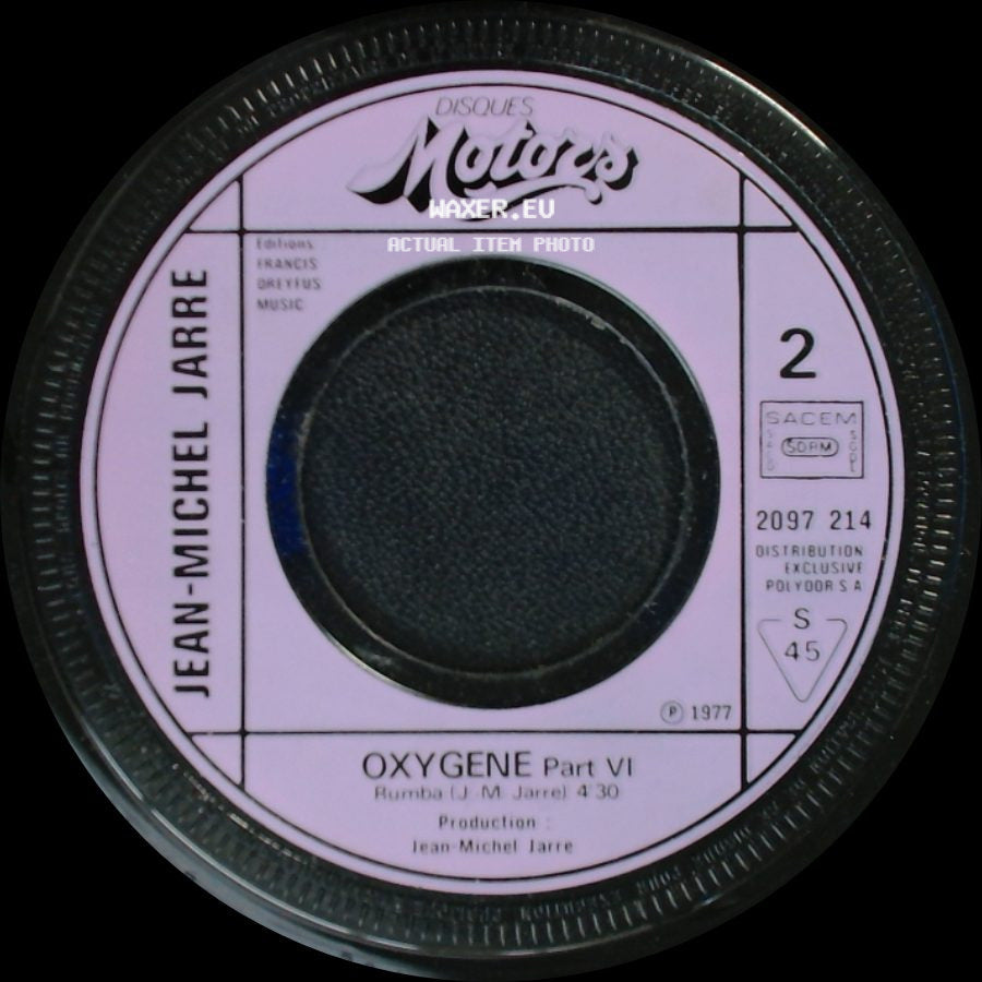 Jean-Michel Jarre - Oxygene Part Iv / Oxygene Part Vi side B