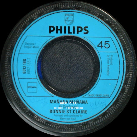 Bonnie St. Claire - Mañana Mañana / Close The Door side A
