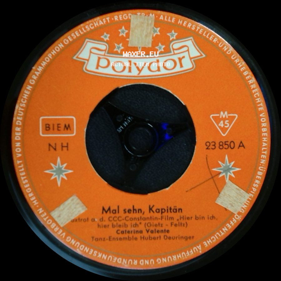 Caterina Valente - Immer Wieder Neu / Mal Sehn, Kapitän side B