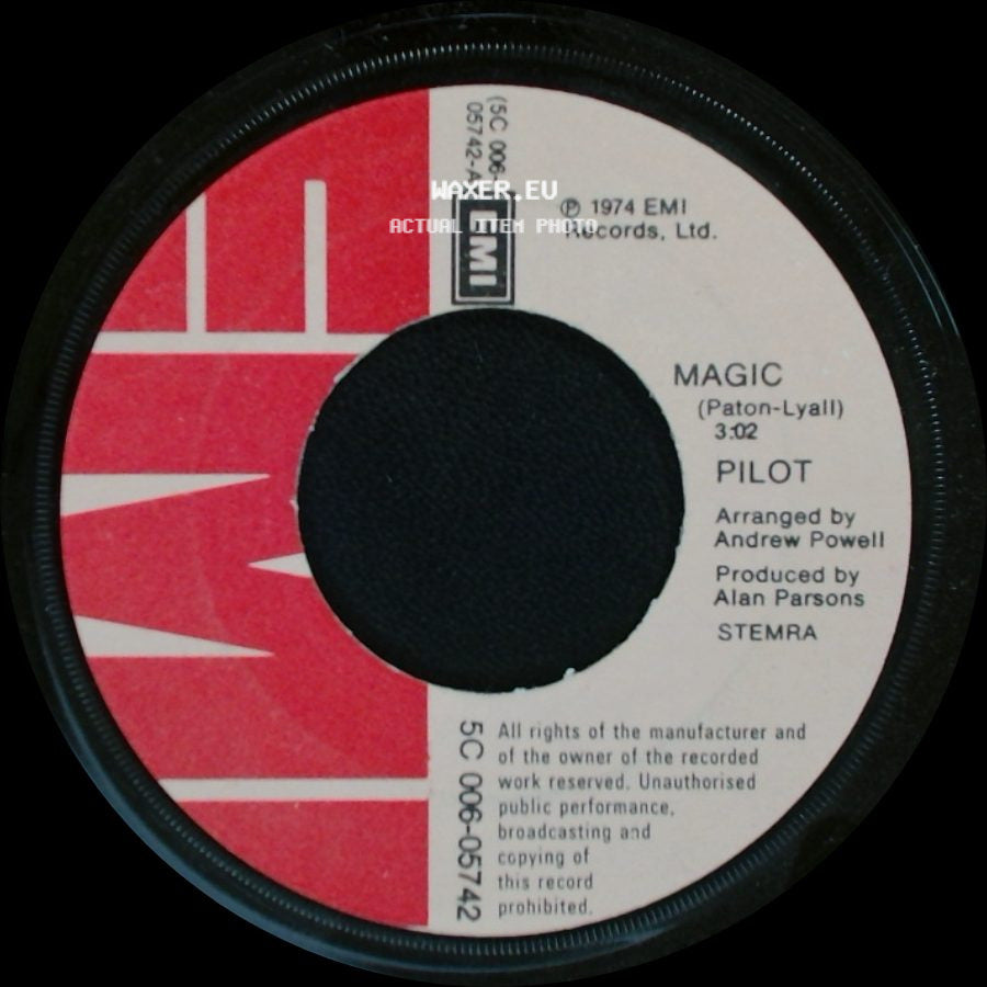 Pilot - Magic / Just Let Me Be side A