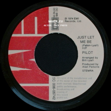 Pilot - Magic / Just Let Me Be side B