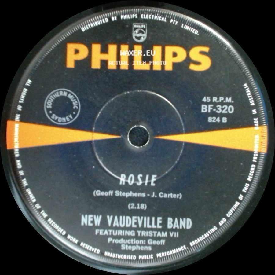 New Vaudeville Band - Rosie / Finchley Central side A