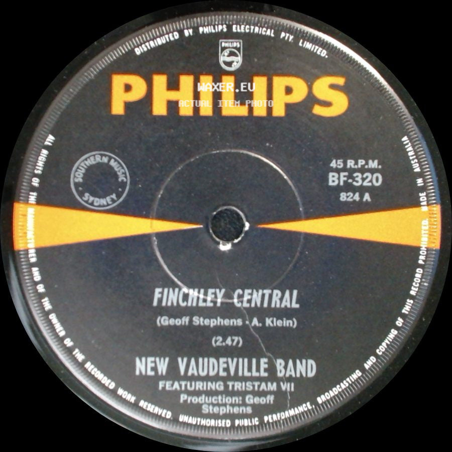 New Vaudeville Band - Rosie / Finchley Central side B
