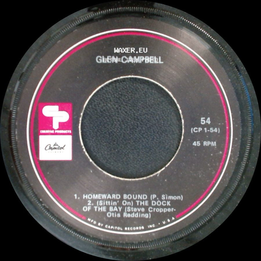 Glen Campbell - Unknown Title A / Mary In The Morning side A