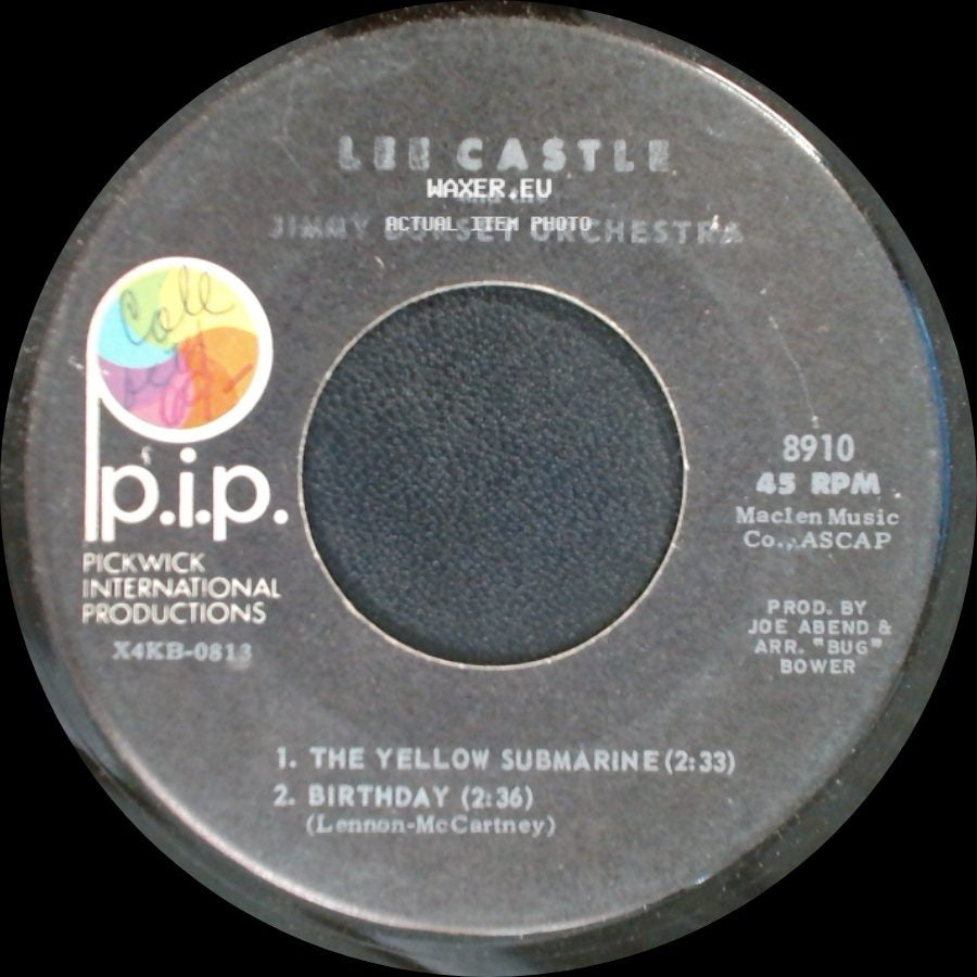 Lee Castle And The Jimmy Dorsey Orchestra - Unknown Title A / Unknown Title B side B