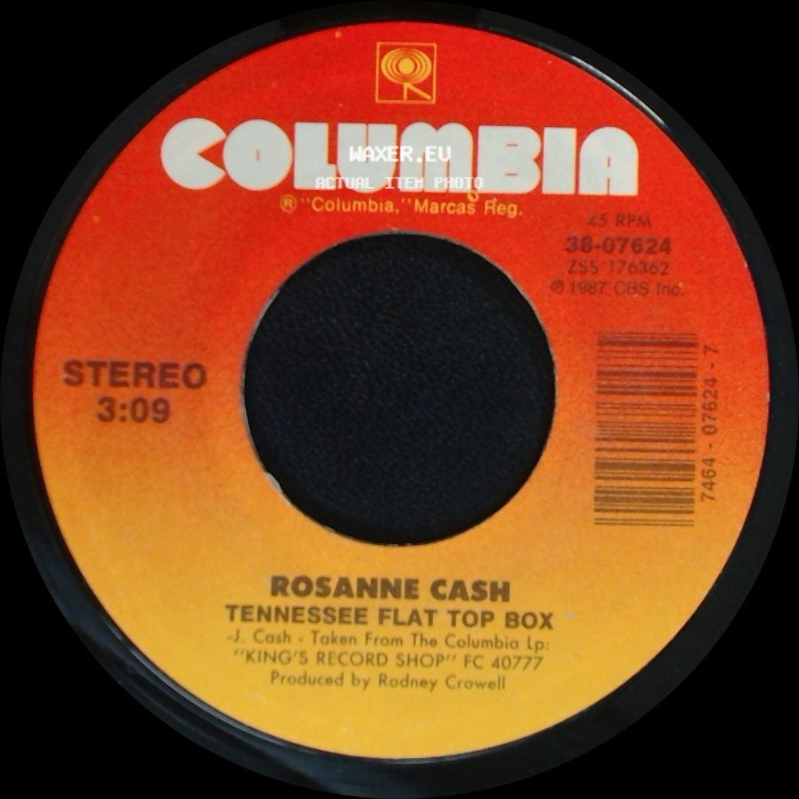Rosanne Cash - Tennessee Flat Top Box / Why Don't You Quit Leaving Me Alone side A