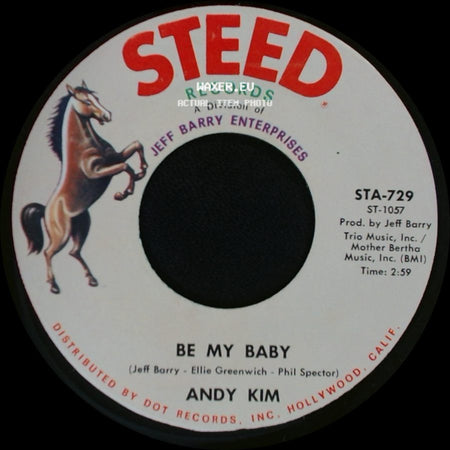 Andy Kim - Be My Baby / Love That Little Woman side A