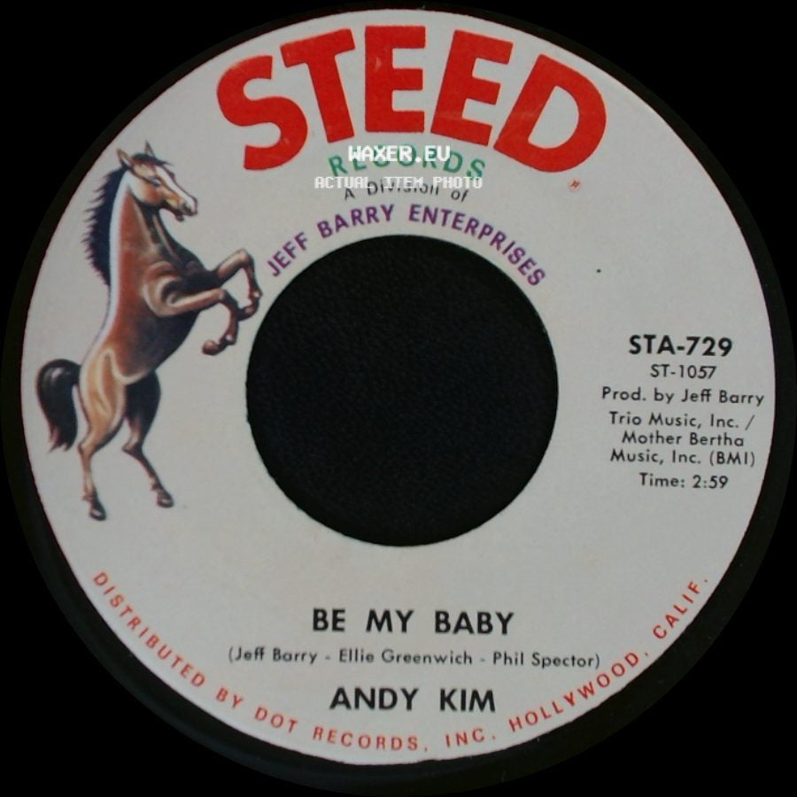 Andy Kim - Be My Baby / Love That Little Woman side A