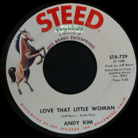 Andy Kim - Be My Baby / Love That Little Woman side B