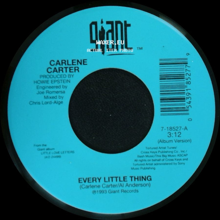Carlene Carter - Every Little Thing / Long Hard Fall side A