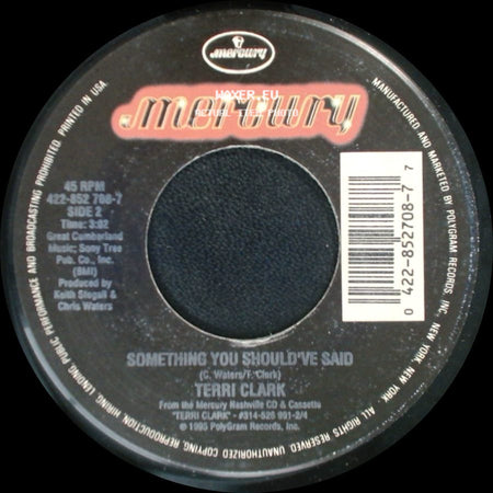 Terri Clark - If I Were You / Something You Should've Said side B