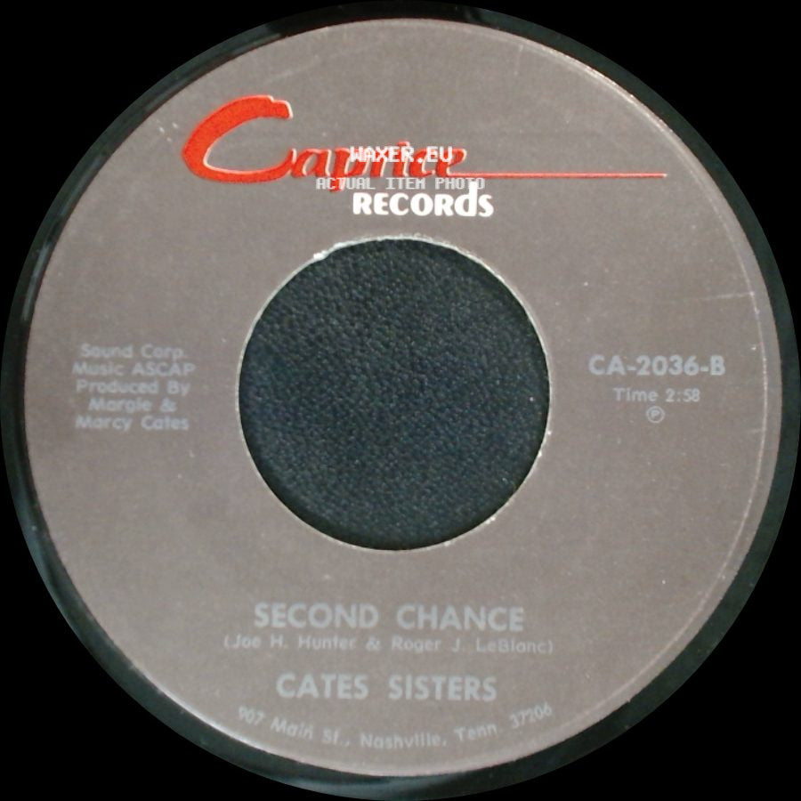 Cates Sisters - I'll Always Love You / Second Chance side B