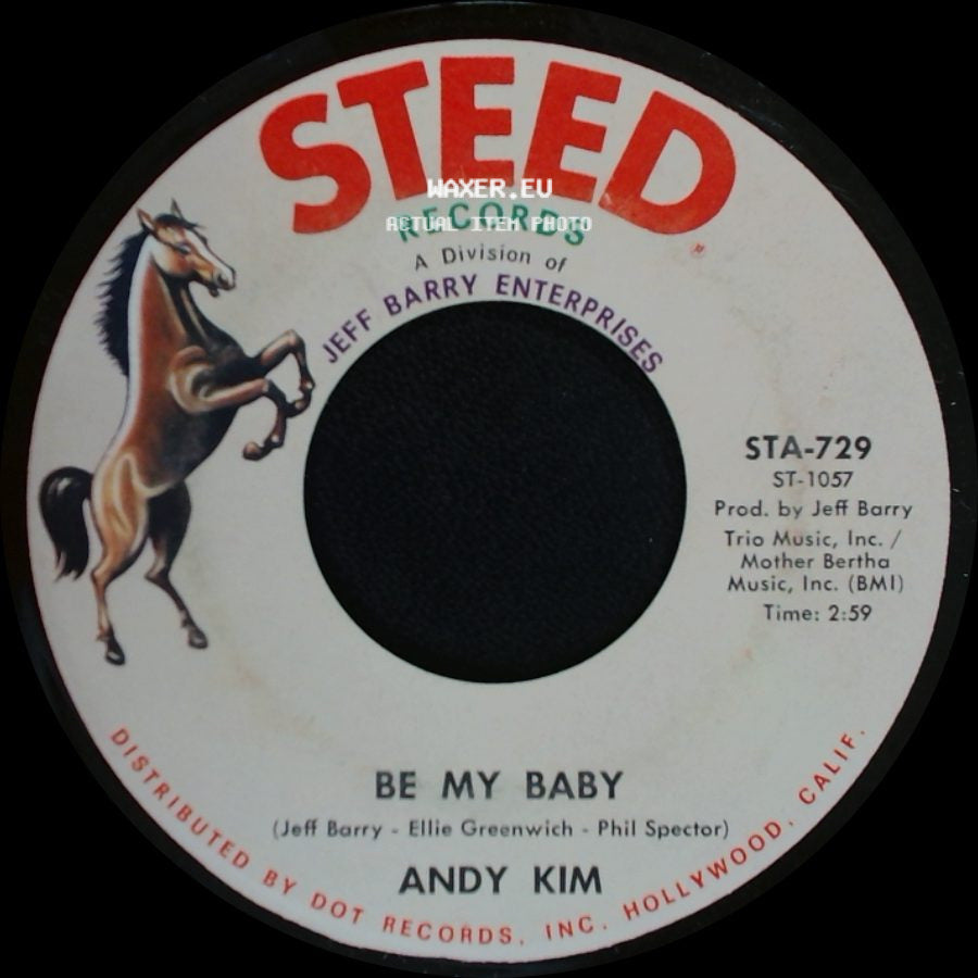 Andy Kim - Be My Baby / Love That Little Woman side A