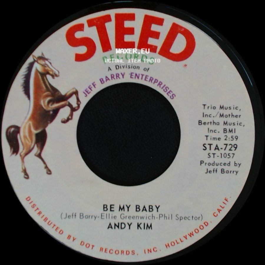 Andy Kim - Love That Little Woman / Be My Baby side B