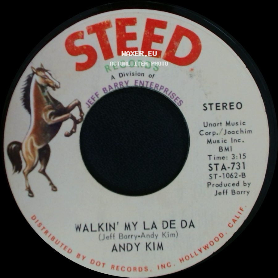 Andy Kim - Walkin' My La De Da / I Wish I Were side A