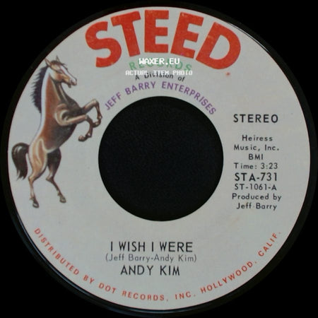 Andy Kim - I Wish I Were / Walkin' My La De Da side A