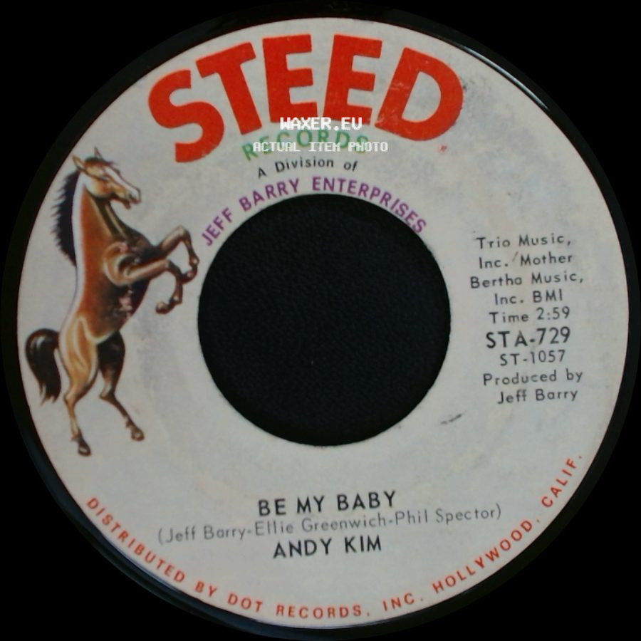 Andy Kim - Be My Baby / Love That Little Woman side A