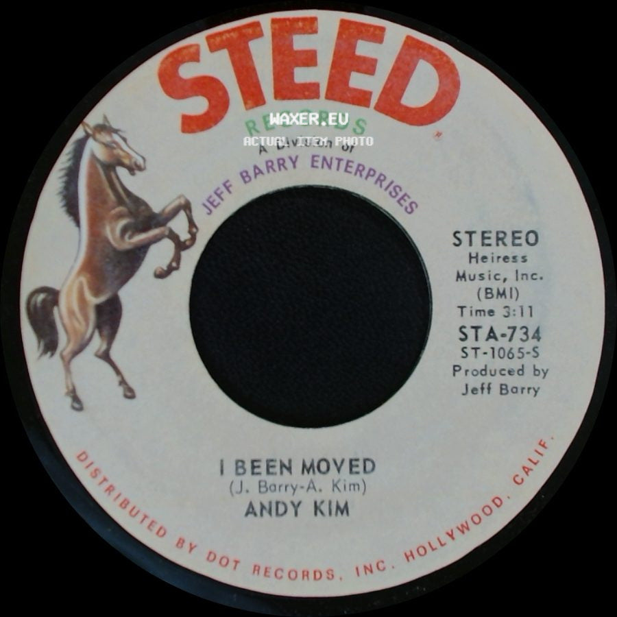 Andy Kim - If I Had You Here / I Been Moved side B
