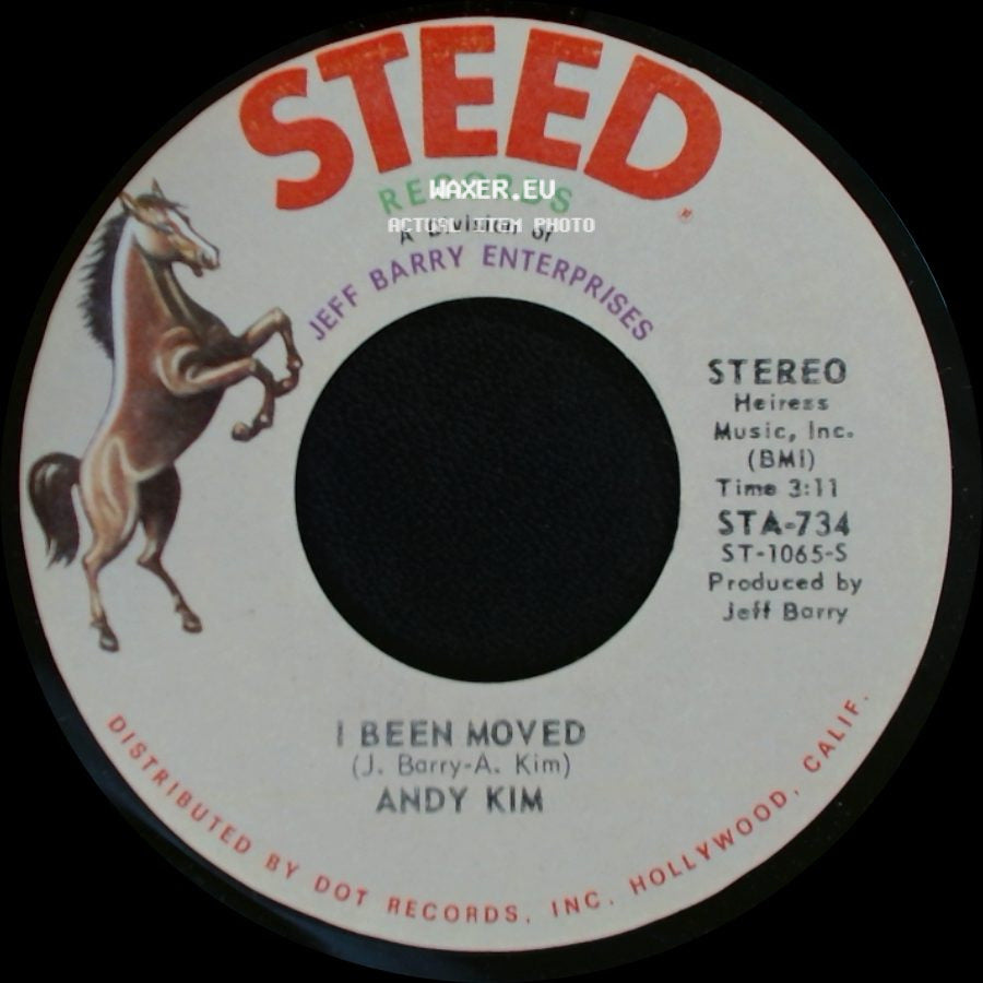 Andy Kim - If I Had You Here / I Been Moved side B