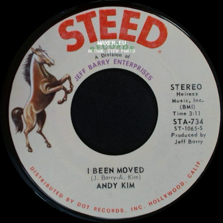 Andy Kim - If I Had You Here / I Been Moved side B