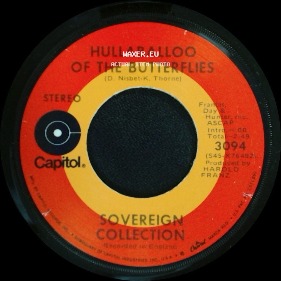 Sovereign Collection - Hullaballoo Of The Butterflies / Mozart 40 side A