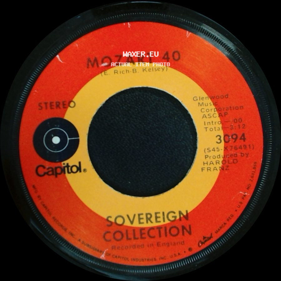 Sovereign Collection - Hullaballoo Of The Butterflies / Mozart 40 side B