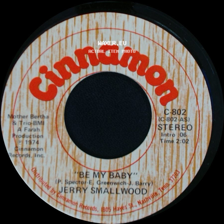 Jerry Smallwood - Be My Baby / Call It Love side A
