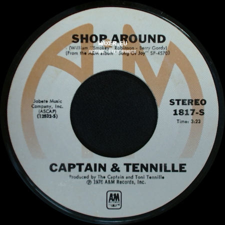 Captain & Tennille - Shop Around / Butterscotch Castle side A