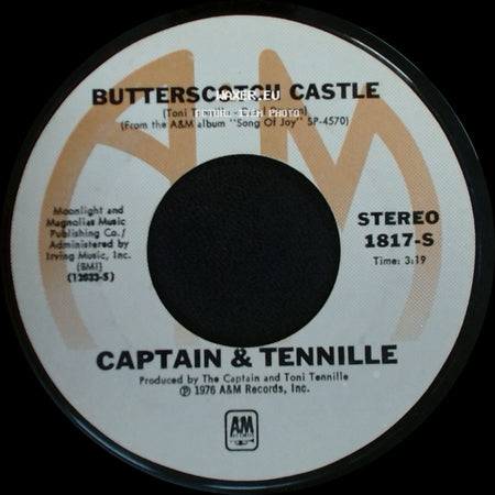 Captain & Tennille - Shop Around / Butterscotch Castle side B