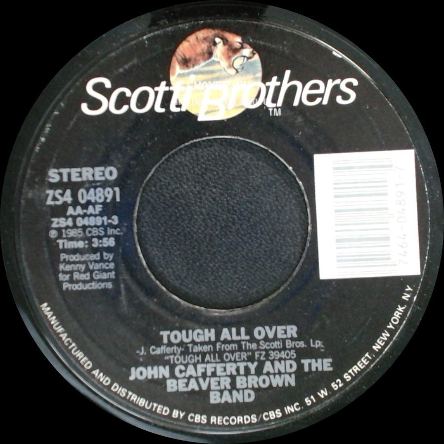 John Cafferty And The Beaver Brown Band - Strangers In Paradise / Tough All Over side B