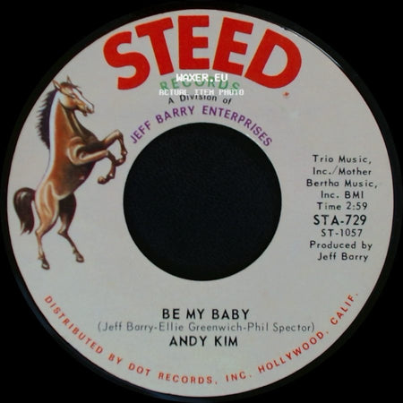 Andy Kim - Be My Baby / Love That Little Woman side A