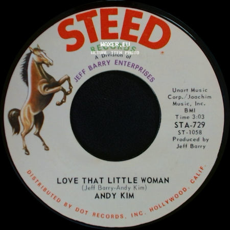 Andy Kim - Be My Baby / Love That Little Woman side B