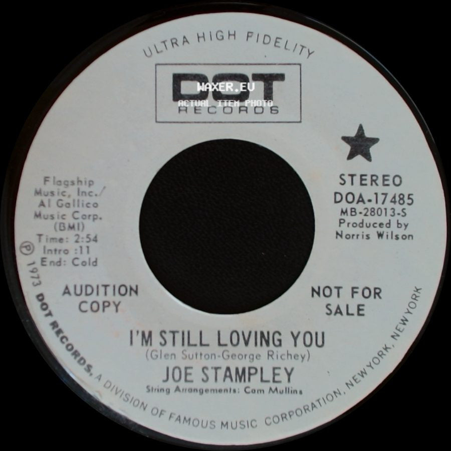 Joe Stampley - I'm Still Loving You / I'm Still Loving You side A