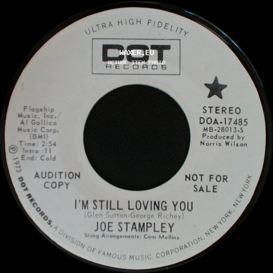 Joe Stampley - I'm Still Loving You / I'm Still Loving You side B