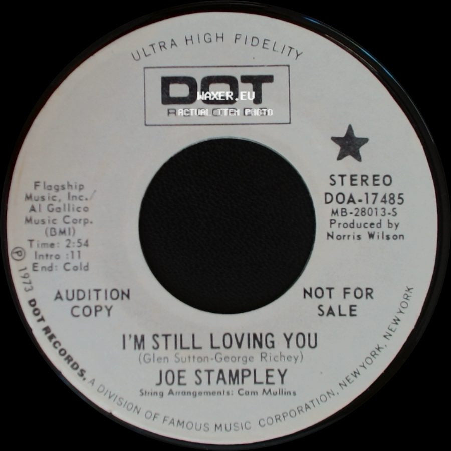 Joe Stampley - I'm Still Loving You / I'm Still Loving You side B