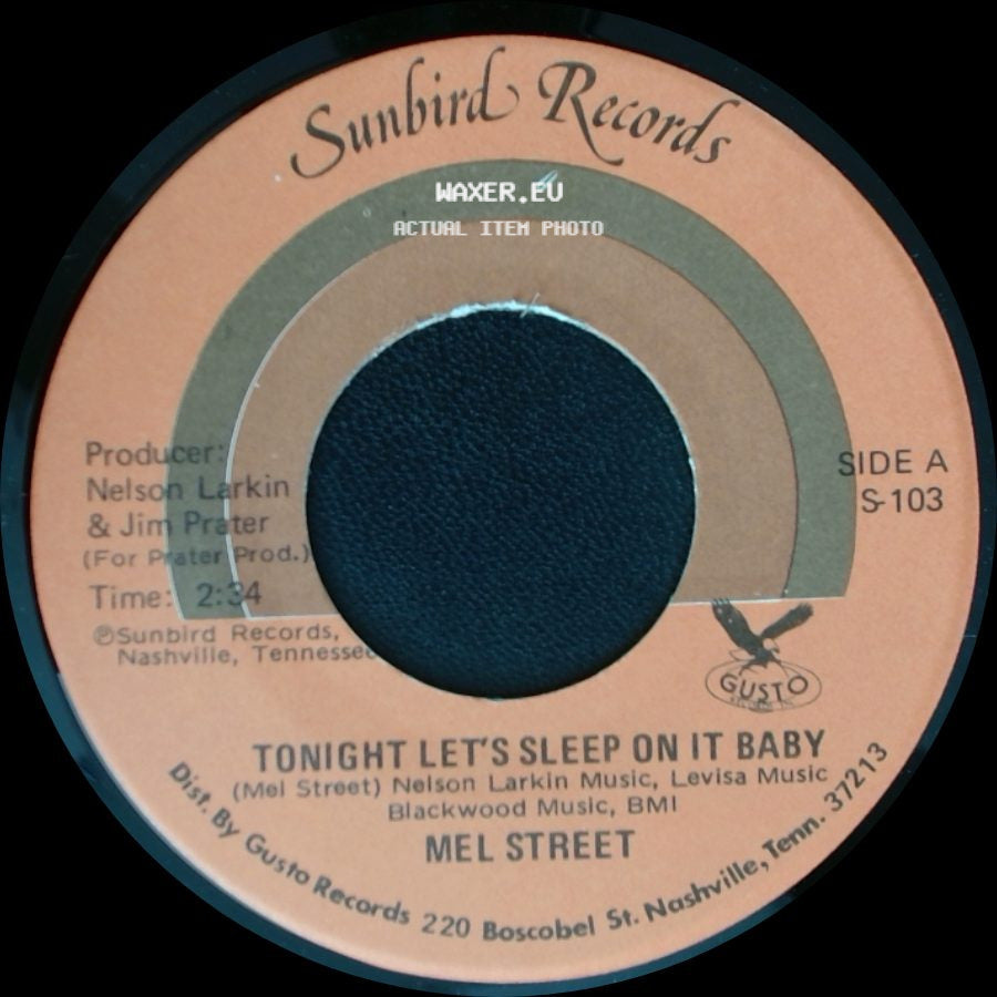 Mel Street - Tonight Let's Sleep On It Baby / Muddy Mississippi side A