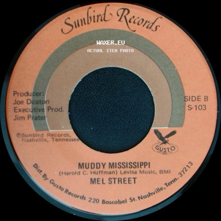 Mel Street - Tonight Let's Sleep On It Baby / Muddy Mississippi side B