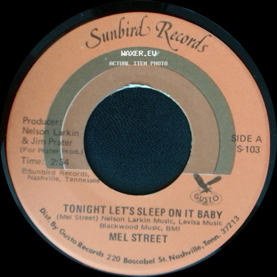 Mel Street - Tonight Let's Sleep On It Baby / Muddy Mississippi side A