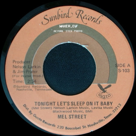 Mel Street - Tonight Let's Sleep On It Baby / Muddy Mississippi side A