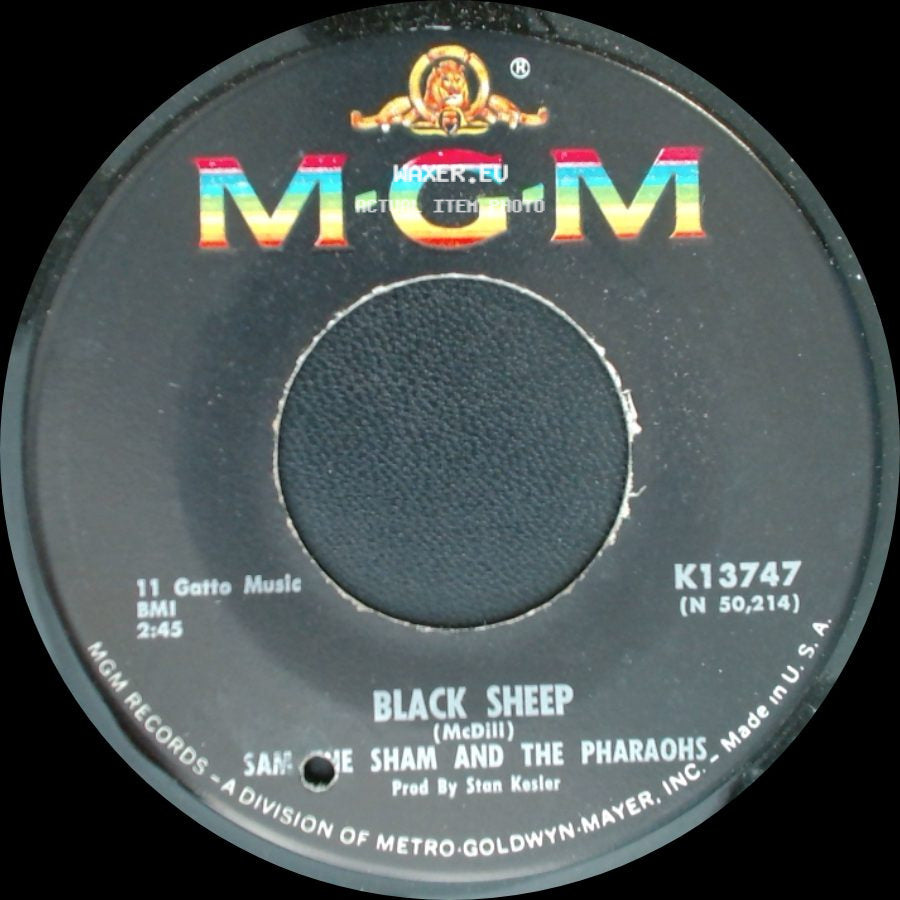 Sam The Sham And The Pharaohs - My Day's Gonna Come / Black Sheep side B