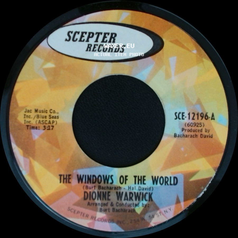 Dionne Warwick - The Windows Of The World / Walk Little Dolly side A