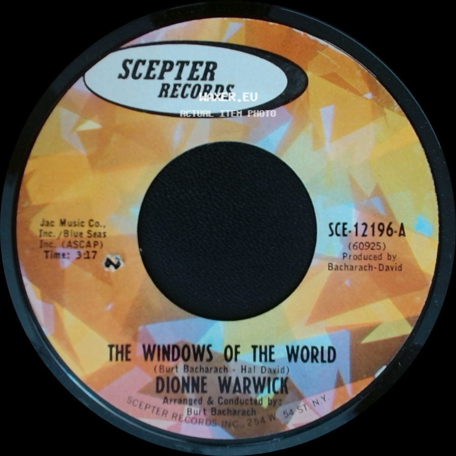 Dionne Warwick - The Windows Of The World / Walk Little Dolly side A