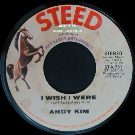 Andy Kim - I Wish I Were / Walkin' My La De Da side A